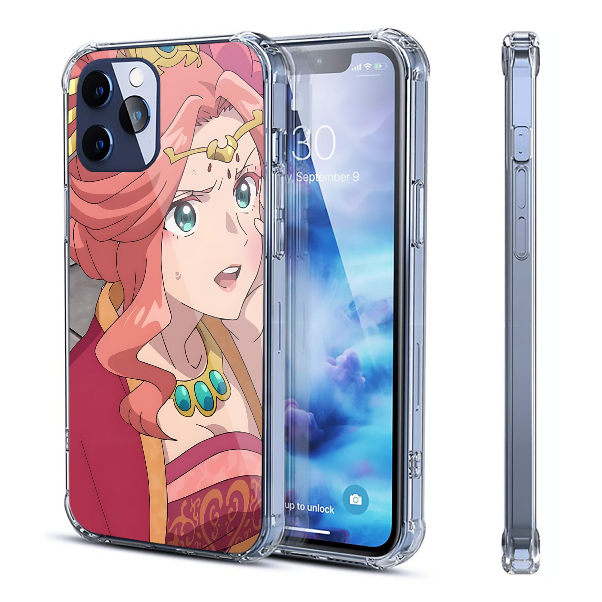 （画像用） 薬屋のひとりごと The Apothecary Diaries 【iPhone 12シリーズ対応】透明スマホケース（クリアソフトケース）